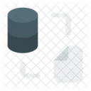 Migracion De Datos Icono