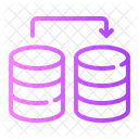 Migracion Transferencia De Datos Copia De Seguridad Icono