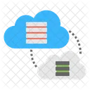 Migración de datos a la nube  Icono