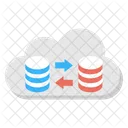 Migración de datos a la nube  Icono