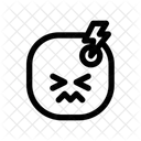 Migraine Dizzy Headache Icon