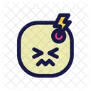 Migraine Dizzy Headache Icon