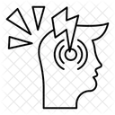 Migrane Kopfschmerzen Schmerzen Symbol