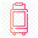 Migration Luggage Trolley Icon