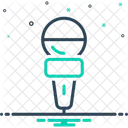 Mike Mikrofon Interview Symbol