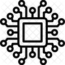 Mikroelektronik Chip Elektronik Symbol