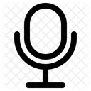 Mikrofon Podcast Audio Symbol