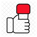Mikrofon Hand Interviewer Symbol