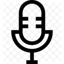 Mikrofon Wechselstrom Audiobuchse Symbol