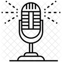 Mikrofon Mikrofon Gesangsmikrofon Symbol