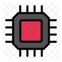 Mikroprozessor Computerchip Prozessorchip Icon