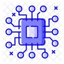 Prozessorchip  Symbol