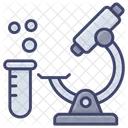 Praxis Wissenschaft Experiment Symbol