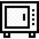Mikrowelle Wechselstrom Audioanschluss Symbol