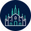 Milan Cathedral Italy Duomo Icon