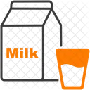 Milch Milchprodukte Getranke Symbol