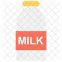 Milch Flasche Schnaps Symbol