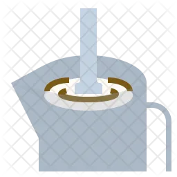 Milch aufschäumen  Symbol