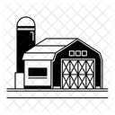 Milchviehbetrieb Bauernhof Molkerei Symbol