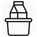 Milchkarton Symbol