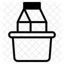 Milchkarton Symbol