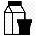 Milchkarton Symbol