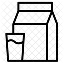 Milchkarton Symbol