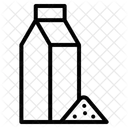 Milchkarton Symbol