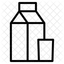 Milchkarton Symbol