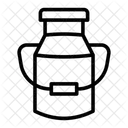 Milcheimer Milchkubel Milchbehalter Symbol