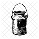 Milcheimer Molkerei Container Symbol