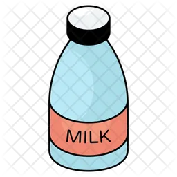 Milchflasche  Symbol