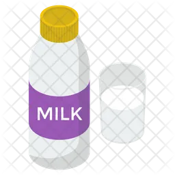 Milchflasche  Symbol