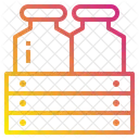 Milch Flasche Landwirtschaft Icon