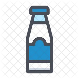 Milchflasche  Symbol