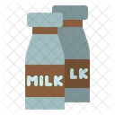 Milchflasche  Symbol