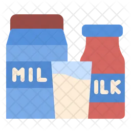 Milchflasche  Symbol