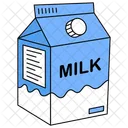 Milch Karton Behalter Symbol