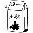 Milchkarton Milchkarton Milch Symbol