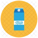 Milch Karton Packung Symbol