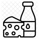 Milchprodukte Kase Symbol