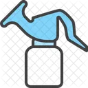 Milchpumpe Milchpumpe Futtern Symbol