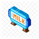 Menge Milch Tank Symbol