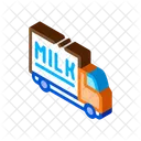 LKW Milch Fabrik Icon