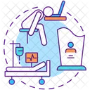 Mild vs severe health effects  Icon