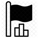 Milestone Flag Achievement Icon