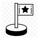Milestone Flag Achievement Icon
