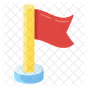 Milestone Deadline Achieve Icon