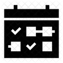 Milestone Appointment Calendar Icon