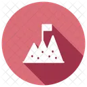 Milestone Business Goal Target Icon